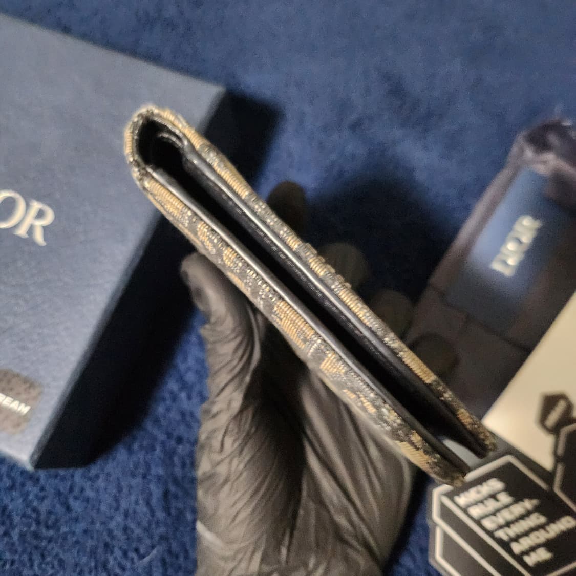 [크림판]디올 오블리크 반지갑 베이지 상품이미지6