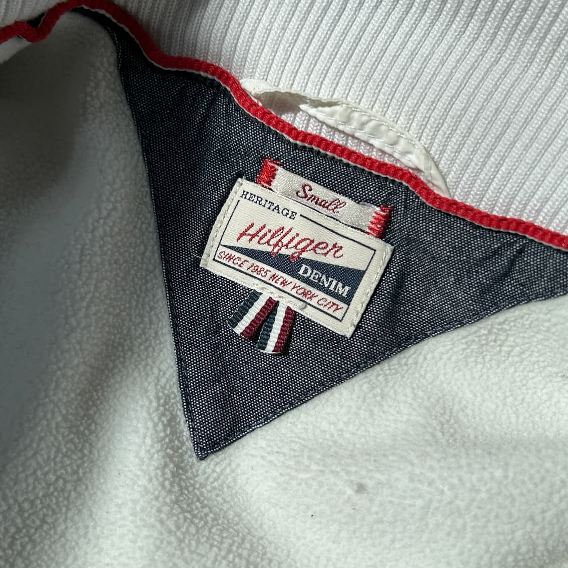 타미힐피거 화이트 퀄팅 패딩 베스트 상품이미지6