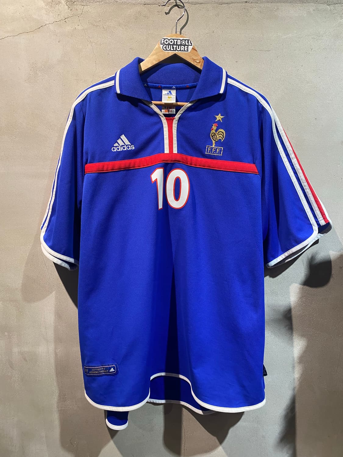 00-02 프랑스 국가대표 지단 홈 유니폼 상품이미지1