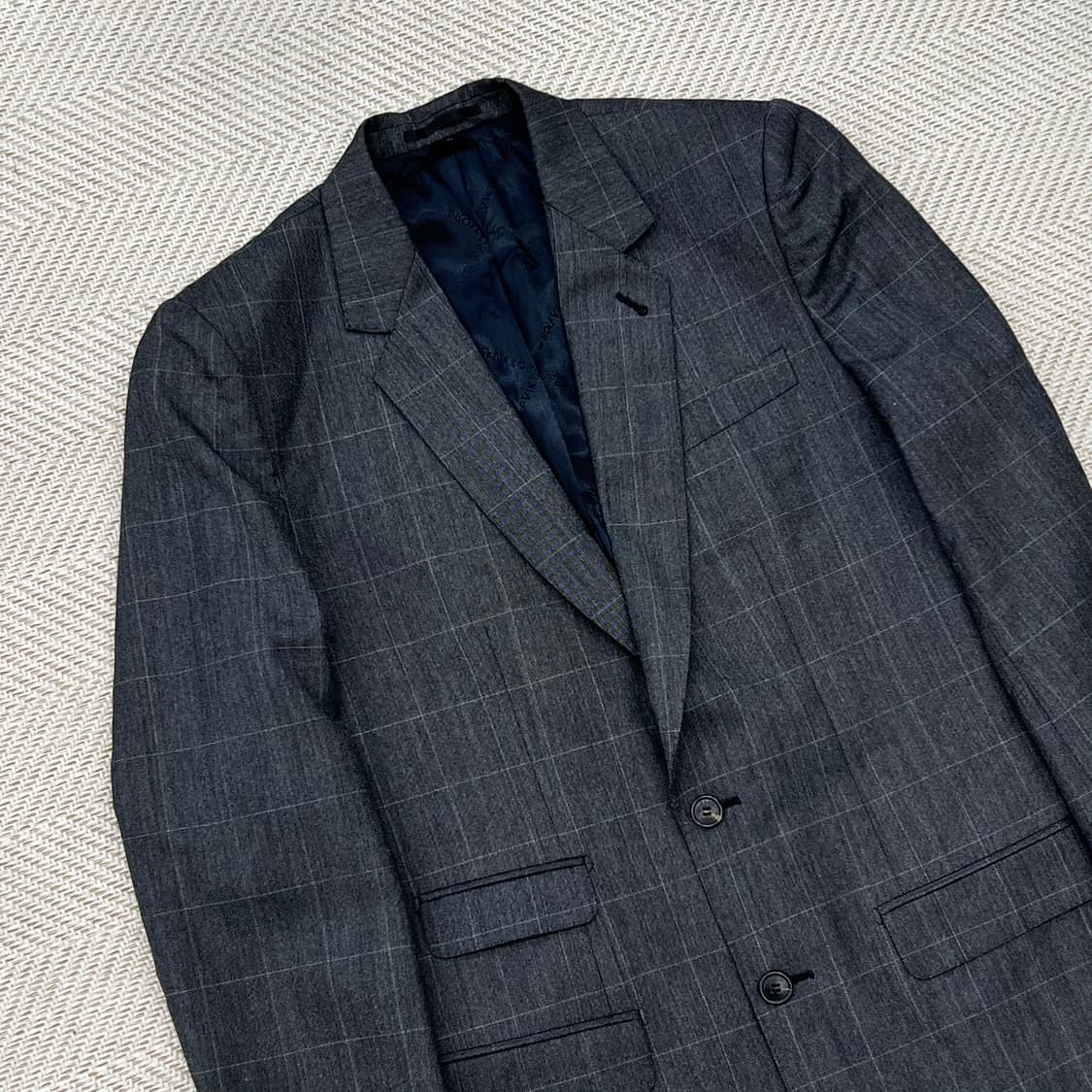 빅터앤롤프 모직 체크 블레이저  r2396 상품이미지3