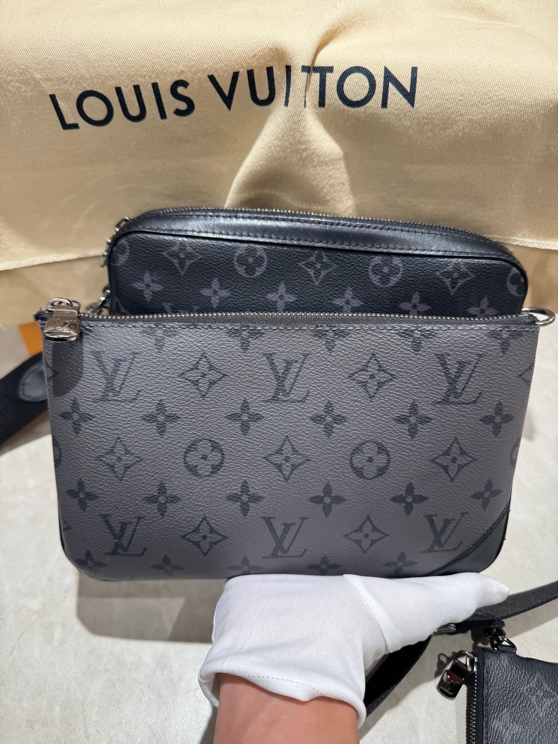 (정품) 루이비통 이클립스 트리오 메신저백 상품이미지7