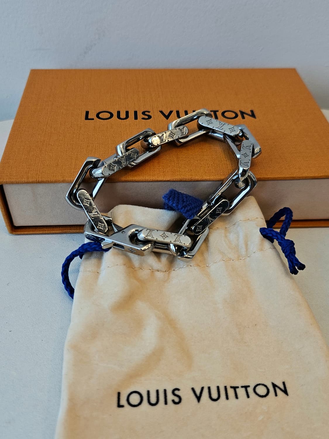 루이비통 버질아블로 모노그램 체인팔찌 M사이즈 상품이미지1