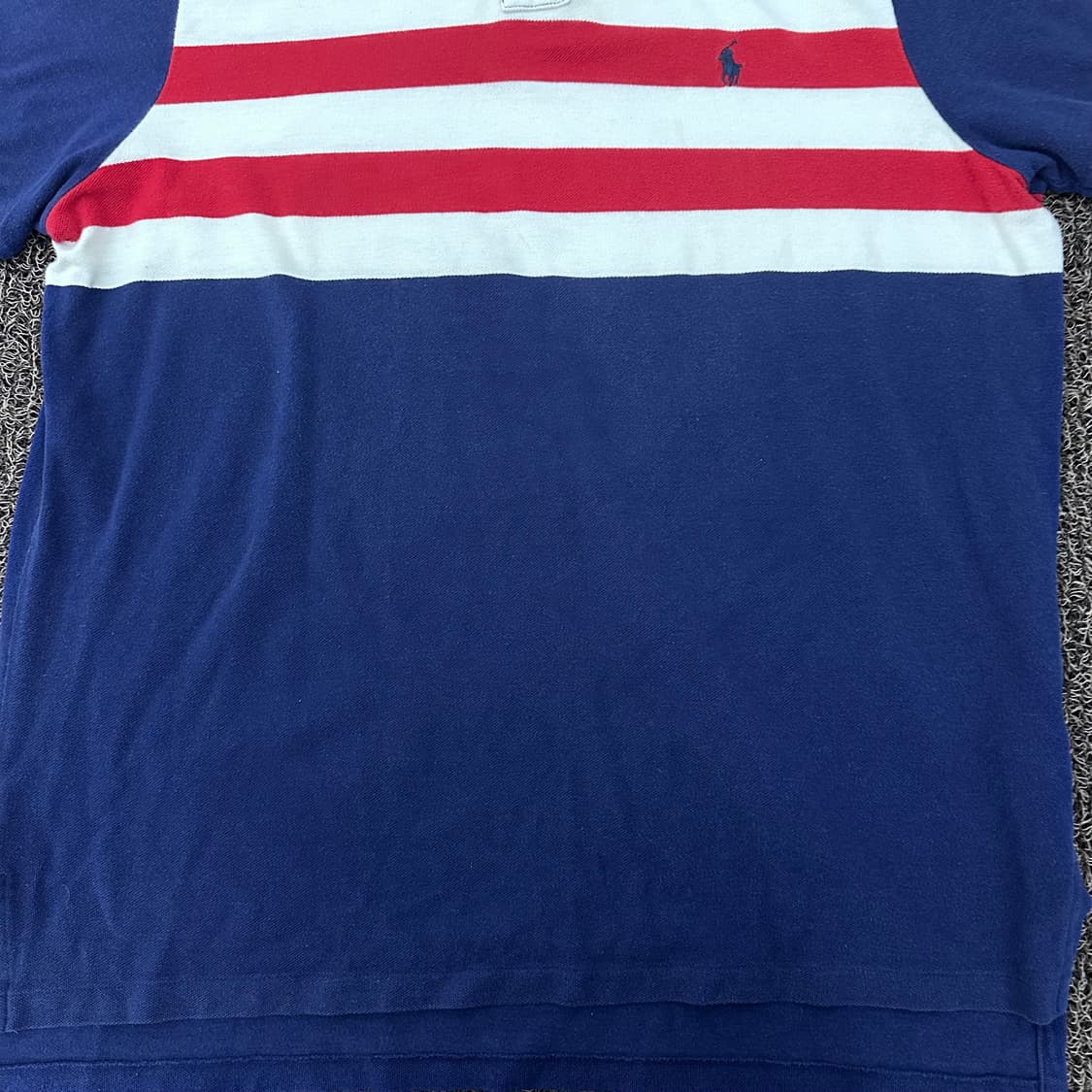 POLO 폴로 랄프로렌 스트라이프 카라티 반팔티셔츠 XL 상품이미지3