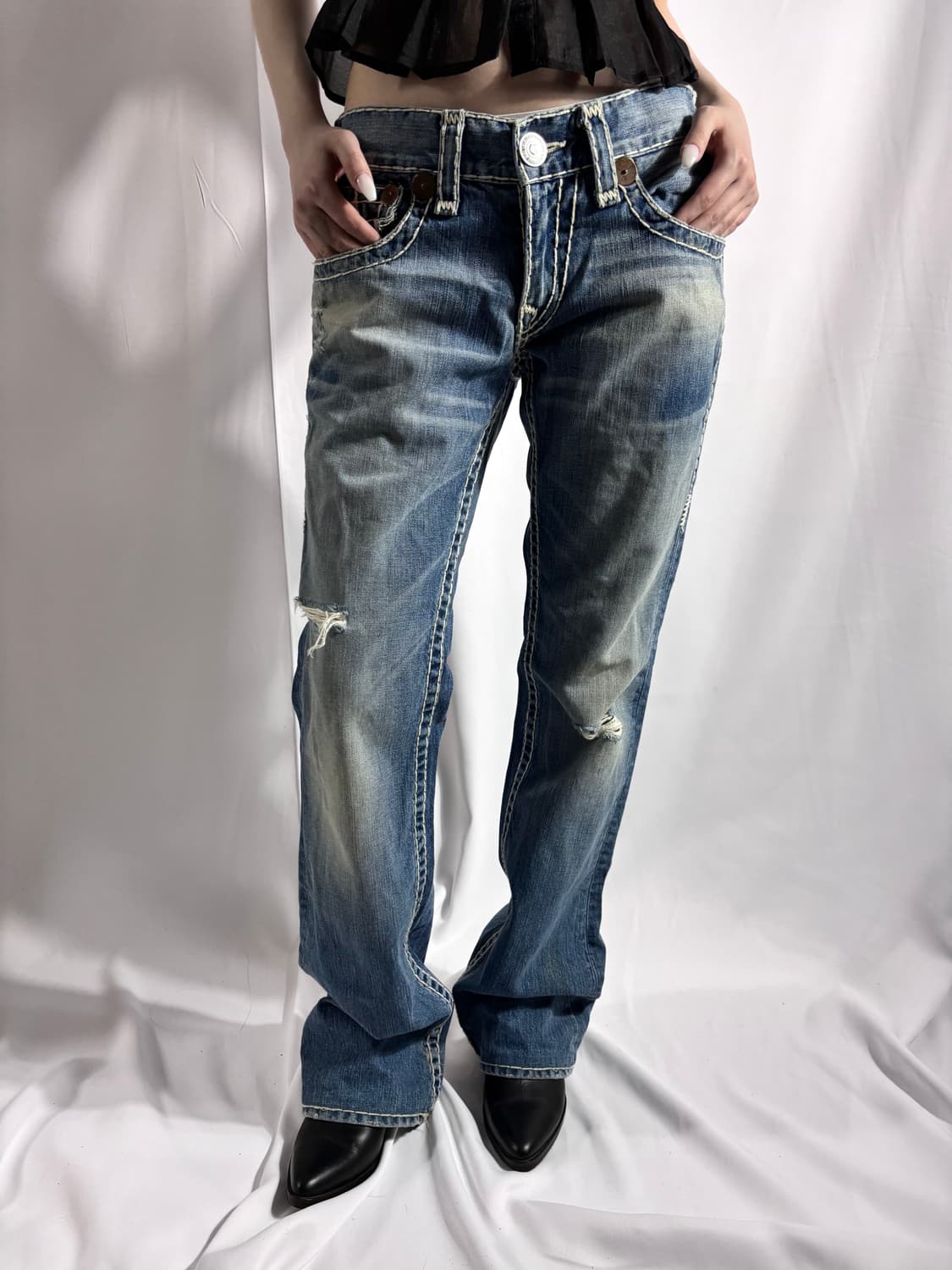 True Religion BILLY SUPER T Pants 34 상품이미지2