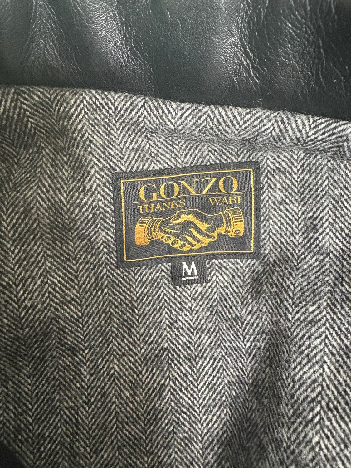 아카펠라 클로딩 곤조2 레더 자켓 상품이미지3