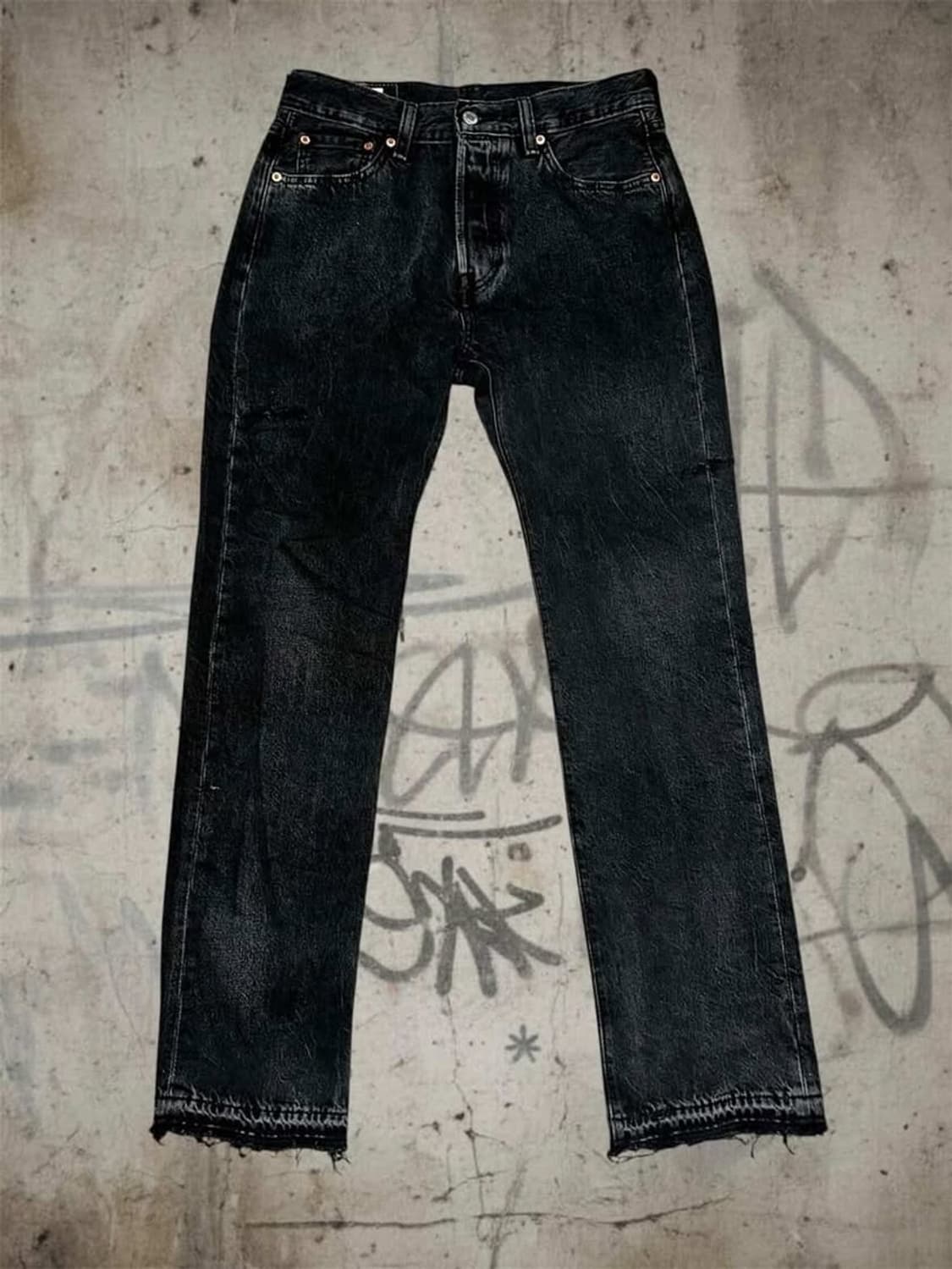 [Levi's] Custom damaged 501 상품이미지1