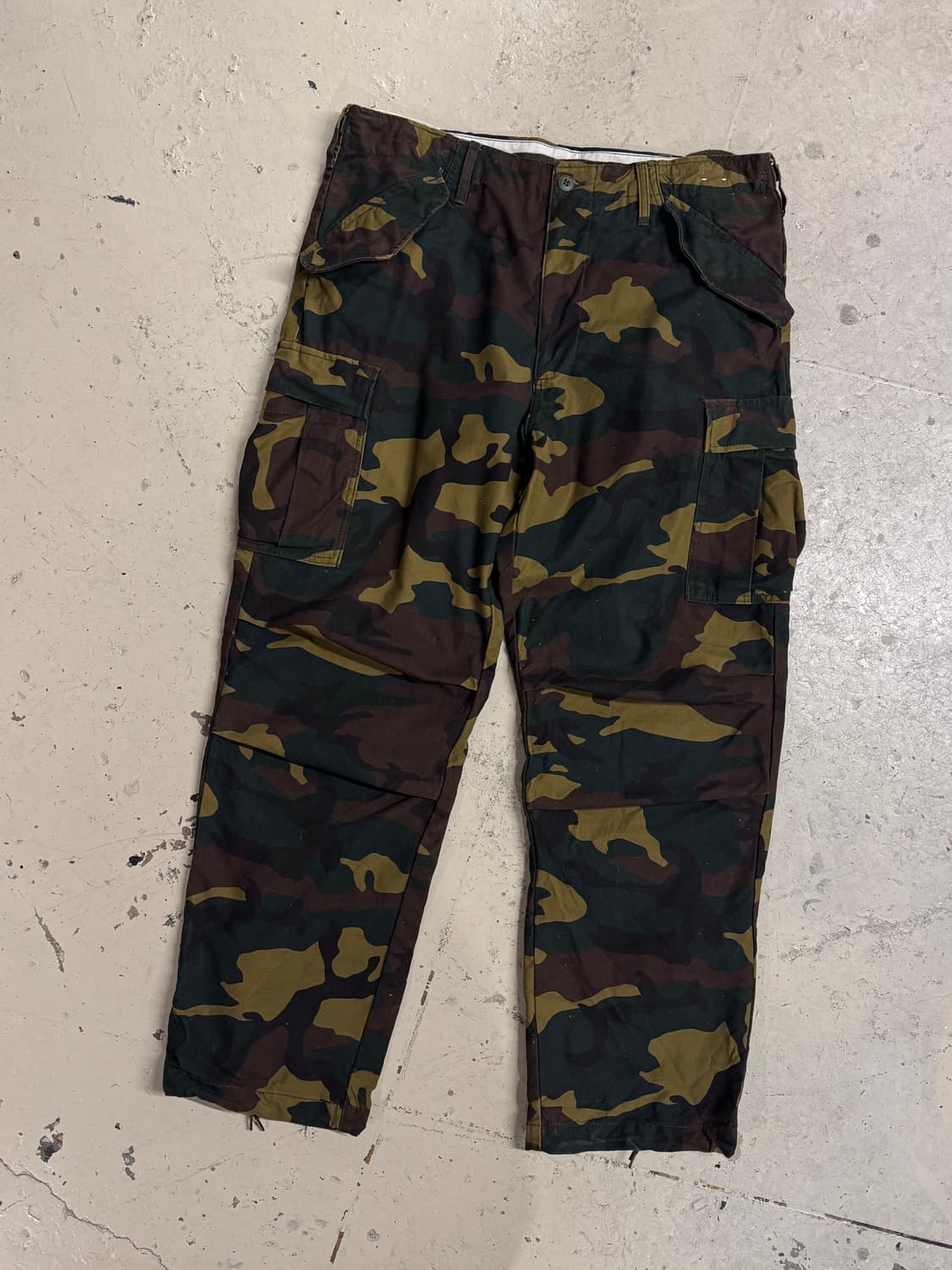백넘버 밀리터리 카모 카고팬츠  상품이미지1