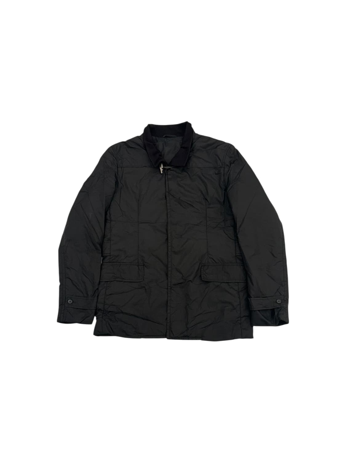 질샌더 블랙 나일론 자켓 상품이미지1