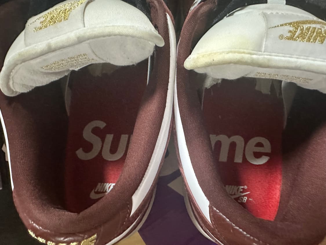 슈프림 sb덩크 바로크 브라운 310사이즈 상품이미지3
