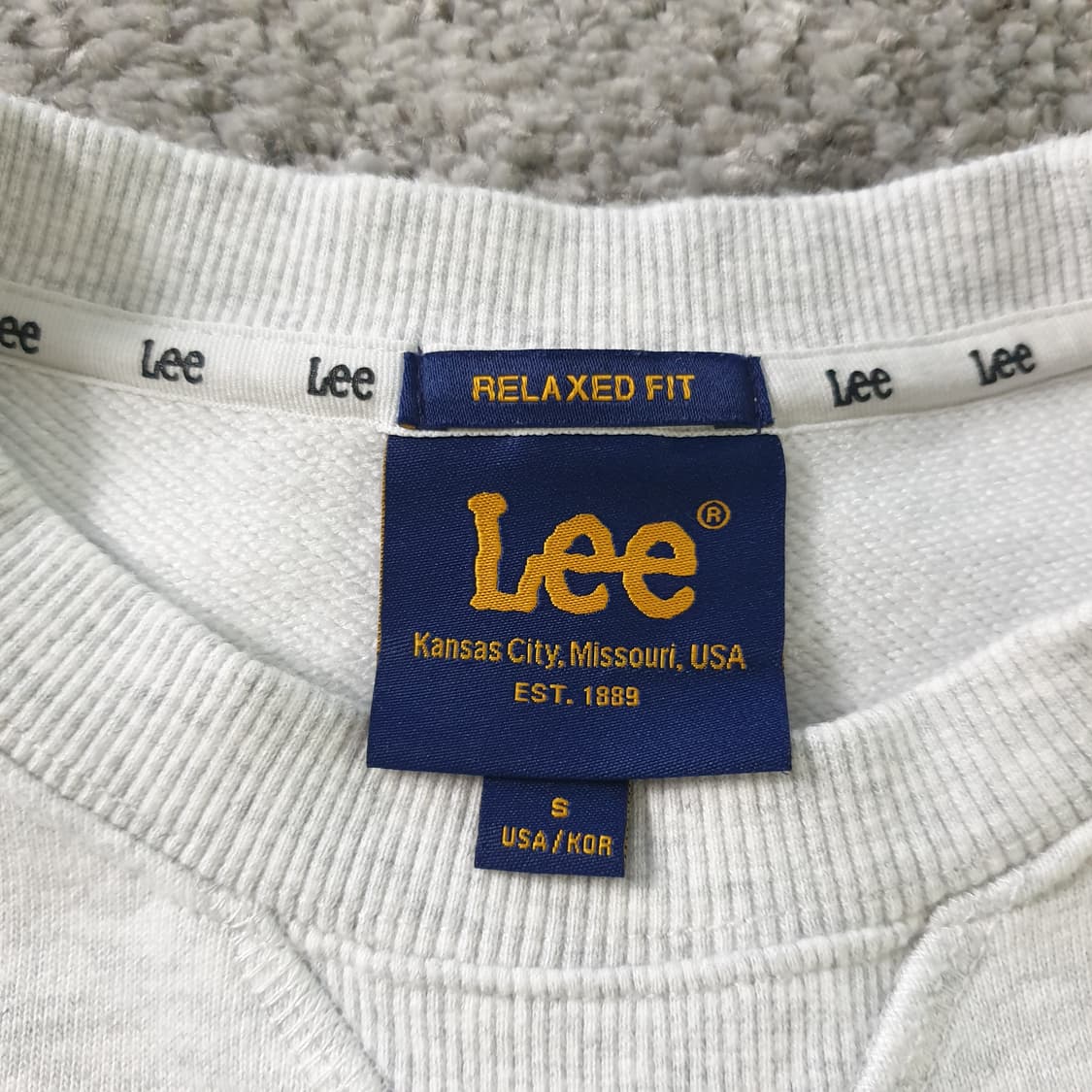 LEE 맨투맨 상품이미지2