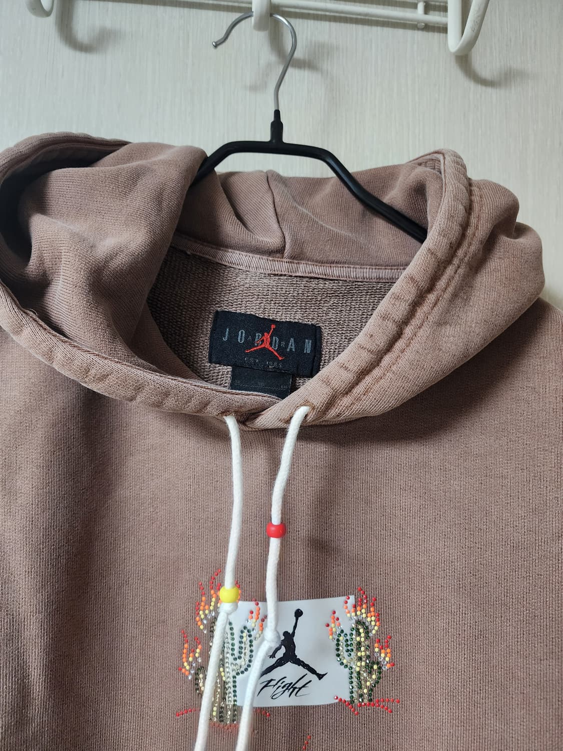 (정품) 나이키 조던 트래비스캇  캑터스잭 피그먼트 후드티 (새제품) 상품이미지5