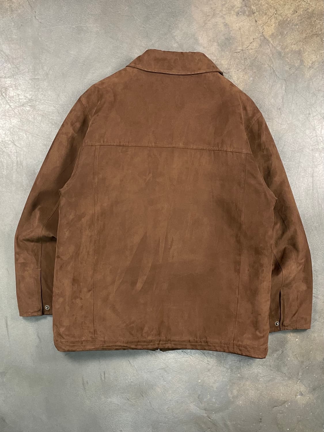 런던포그 스웨이드 블루종 자켓 상품이미지5