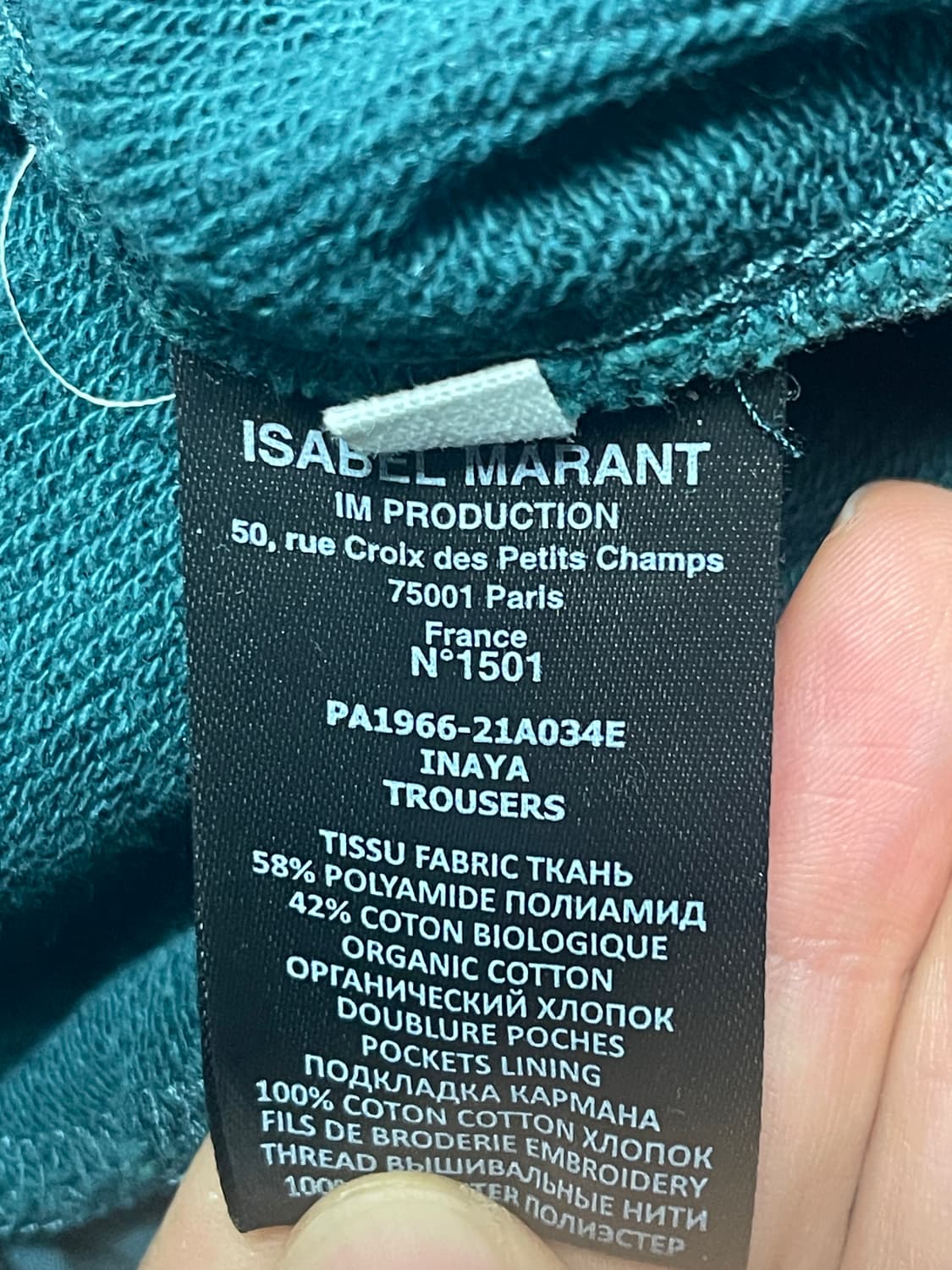Isabel Marant Etoile Inaya 트라우저 상품이미지8