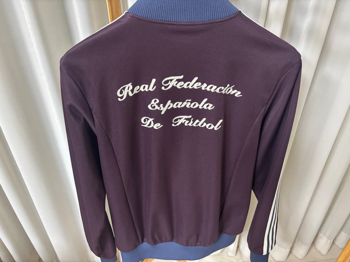 아디다스 스페인 베켄바우어 트랙 자켓 쉐도우 마룬 - US 사이즈 S 상품이미지3