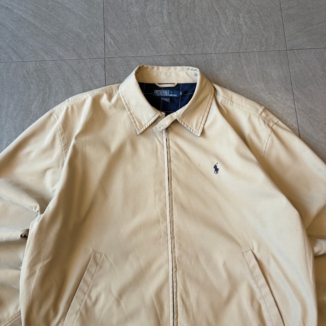 폴로 정품 베이지 바이스윙 자켓  상품이미지3