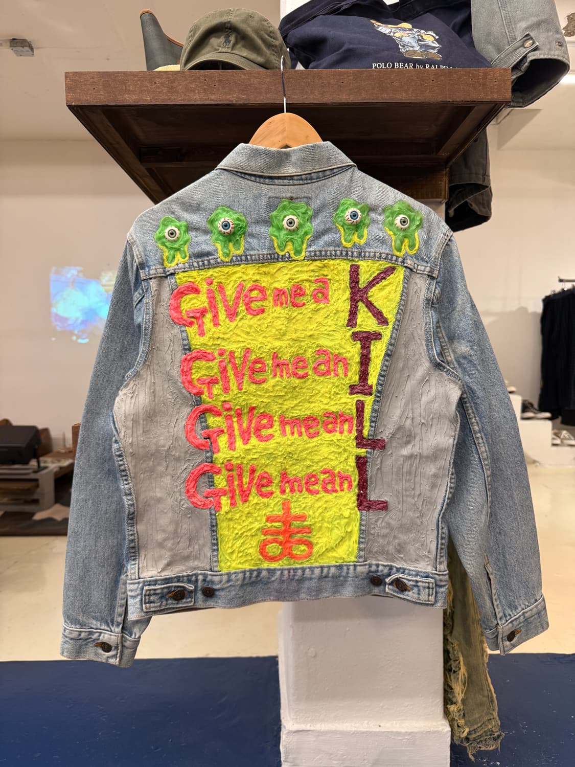 Levis 리바이스 3D 아이즈 커스텀 데님 자켓 상품이미지4