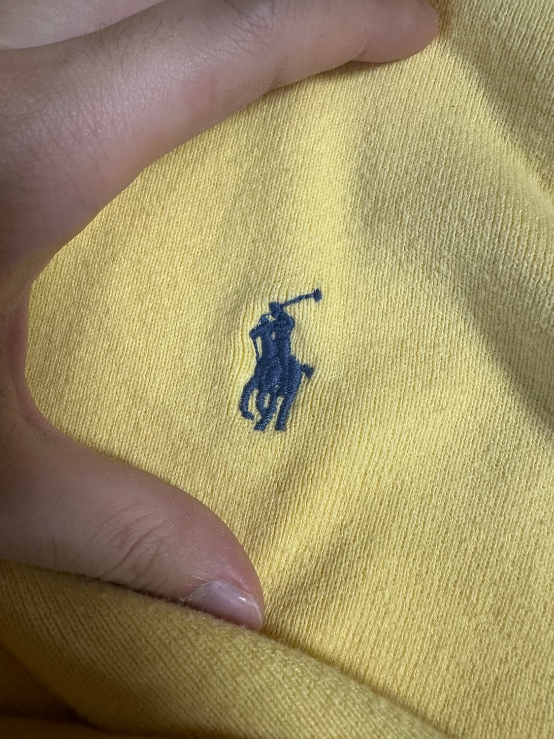 폴로 랄프로렌 옐로우 니트 상품이미지5