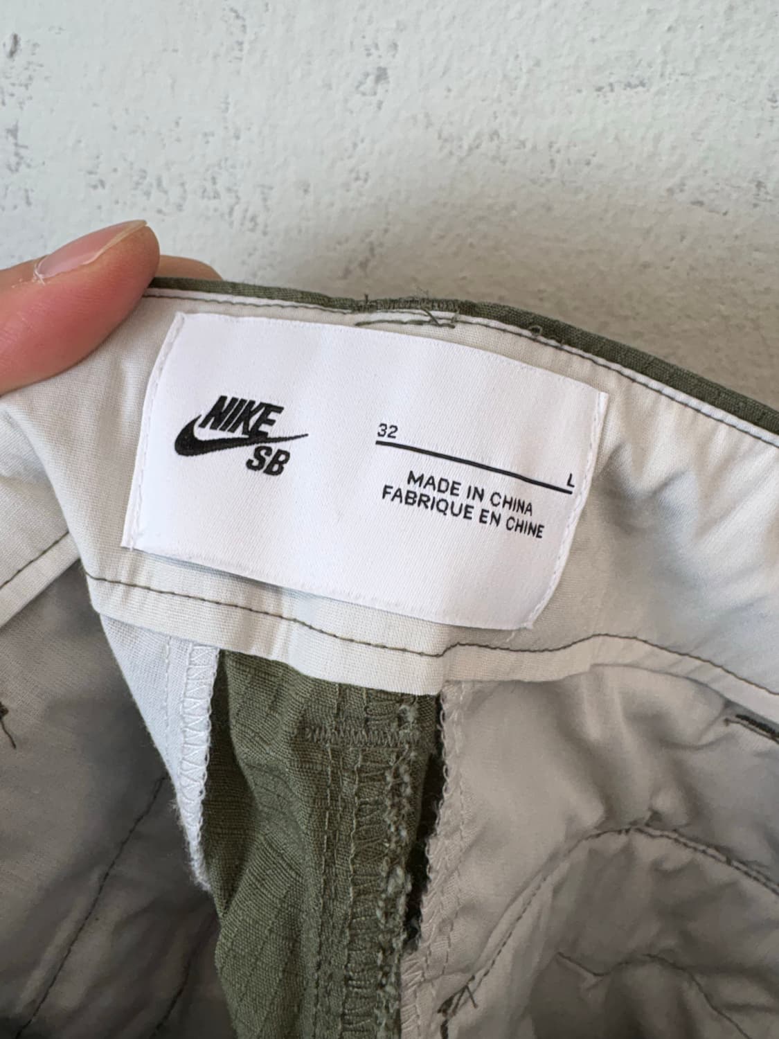 나이키SB 카키 립스탑 카고 하프팬츠 상품이미지7