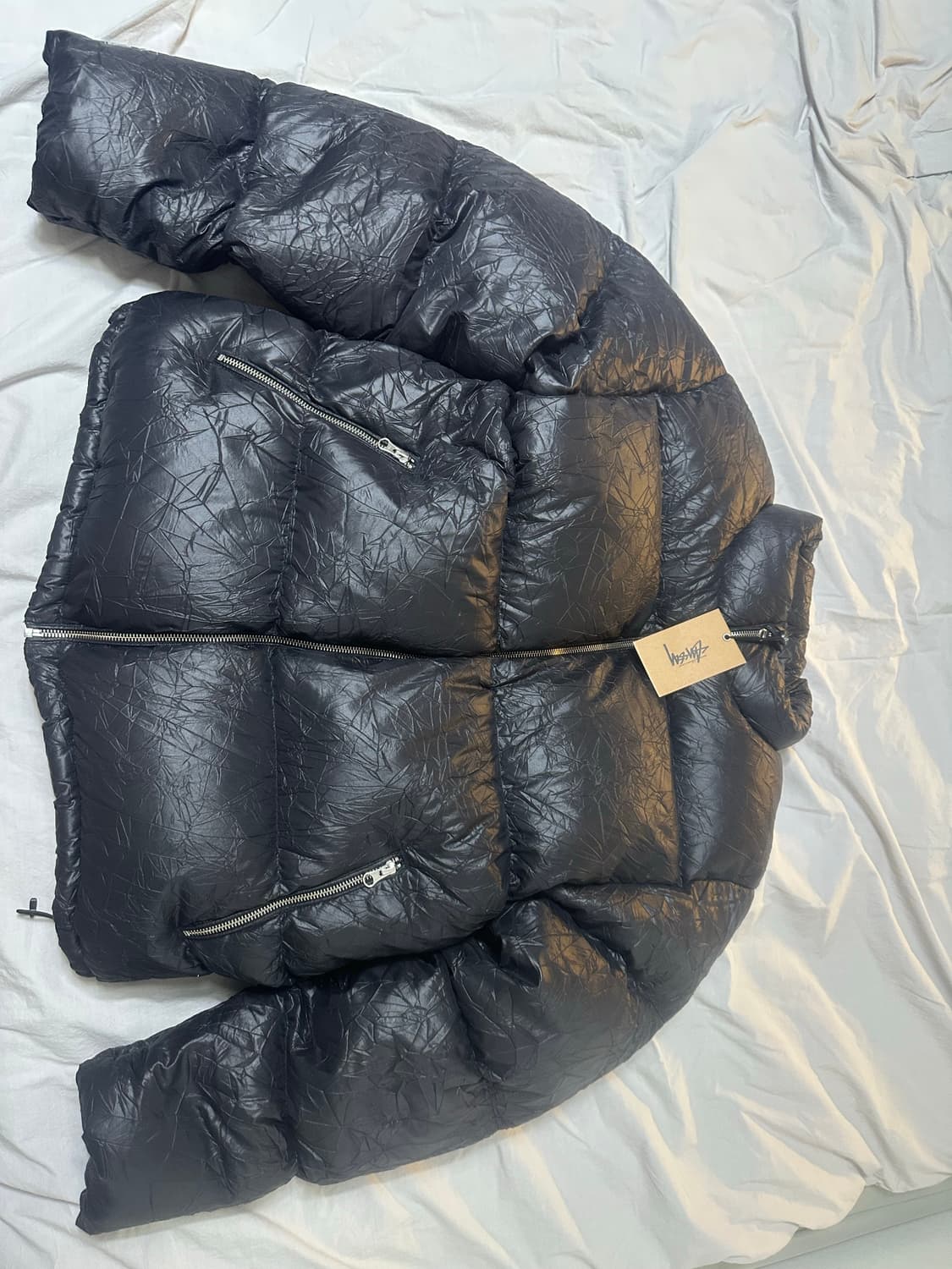 스투시 패딩 Stussy Wrinkled Nylon Down Puffer 상품이미지3