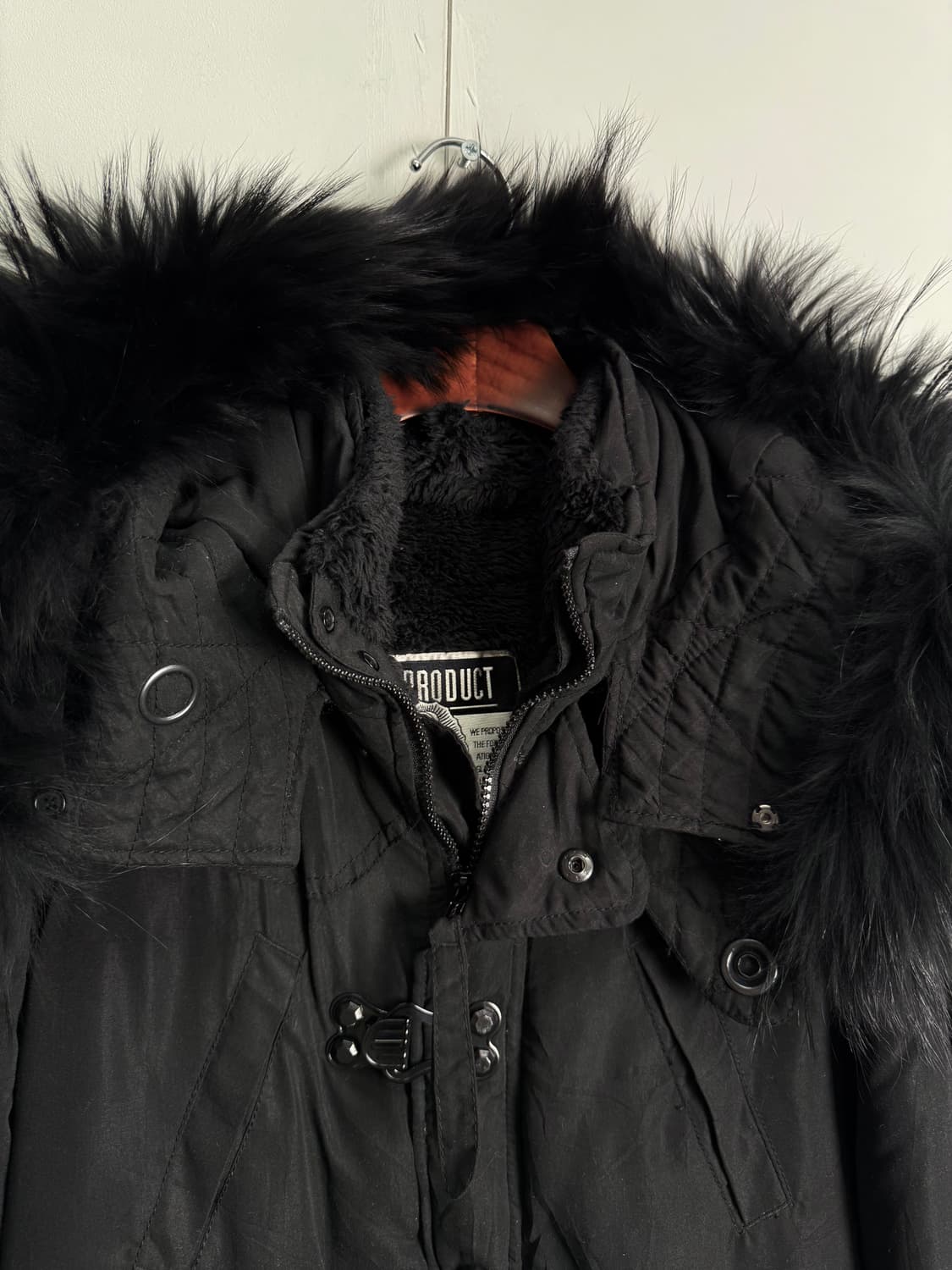 sly 포 퍼 후드 토글 파카 상품이미지4