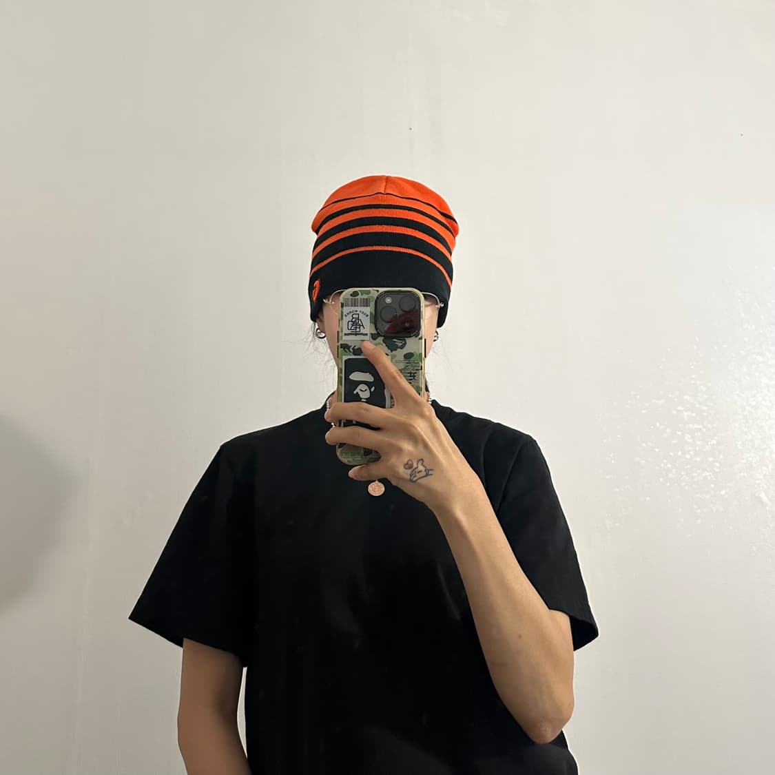 마제스틱 롯데자이언츠 스트라이프 비니 상품이미지2