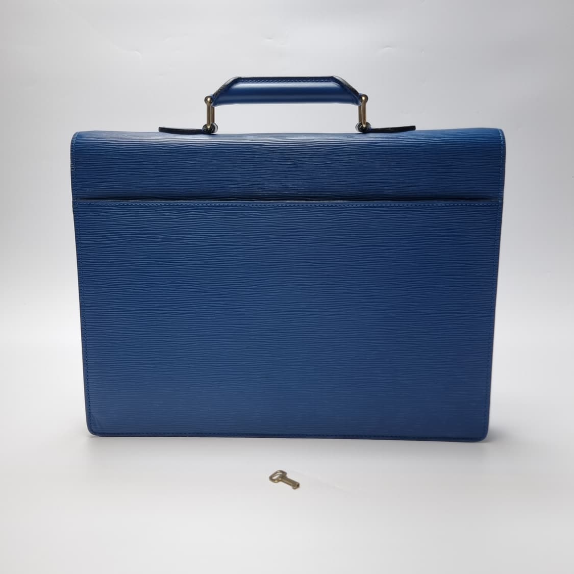 루이비통 에삐 세르비엣 서류가방 블루 브리프케이스 (최상급 남여공용) 상품이미지4
