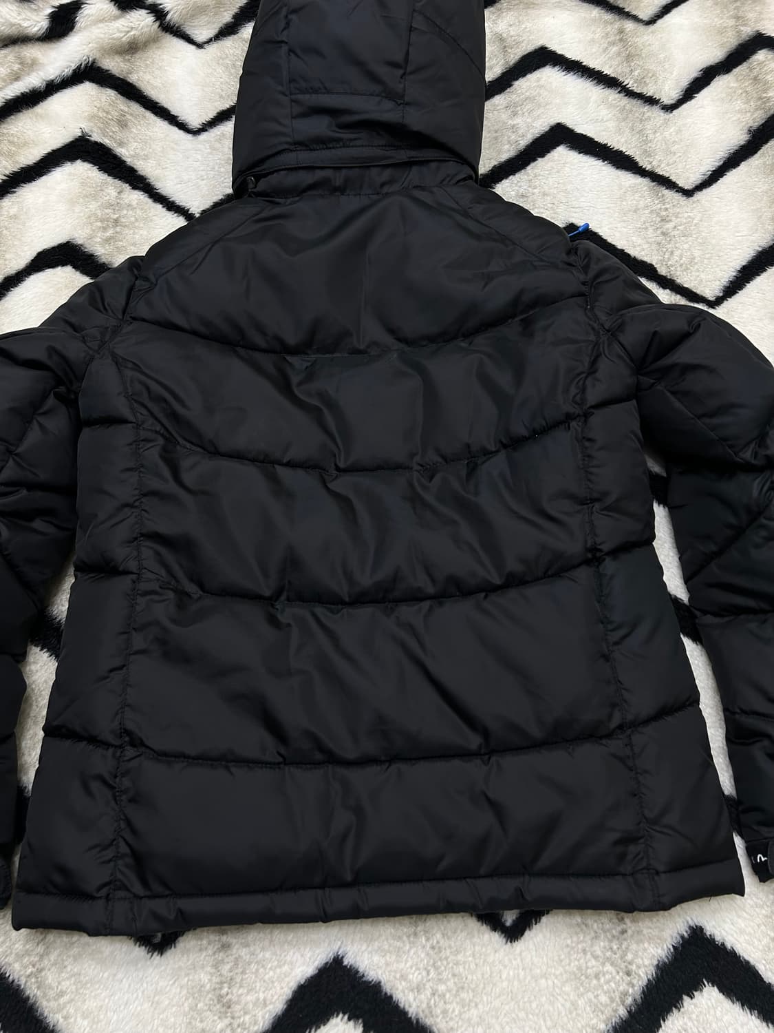 [여성L]에비수 후드 패딩/블랙 상품이미지5