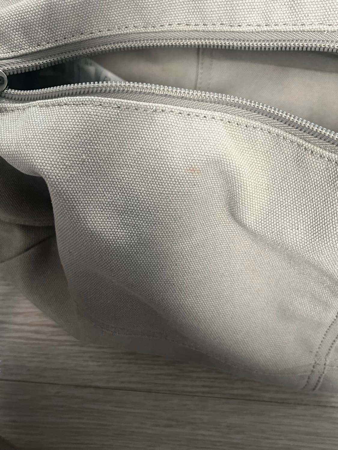 스컬프터 빈티지 캔버스 더플백 페일그레이 상품이미지3