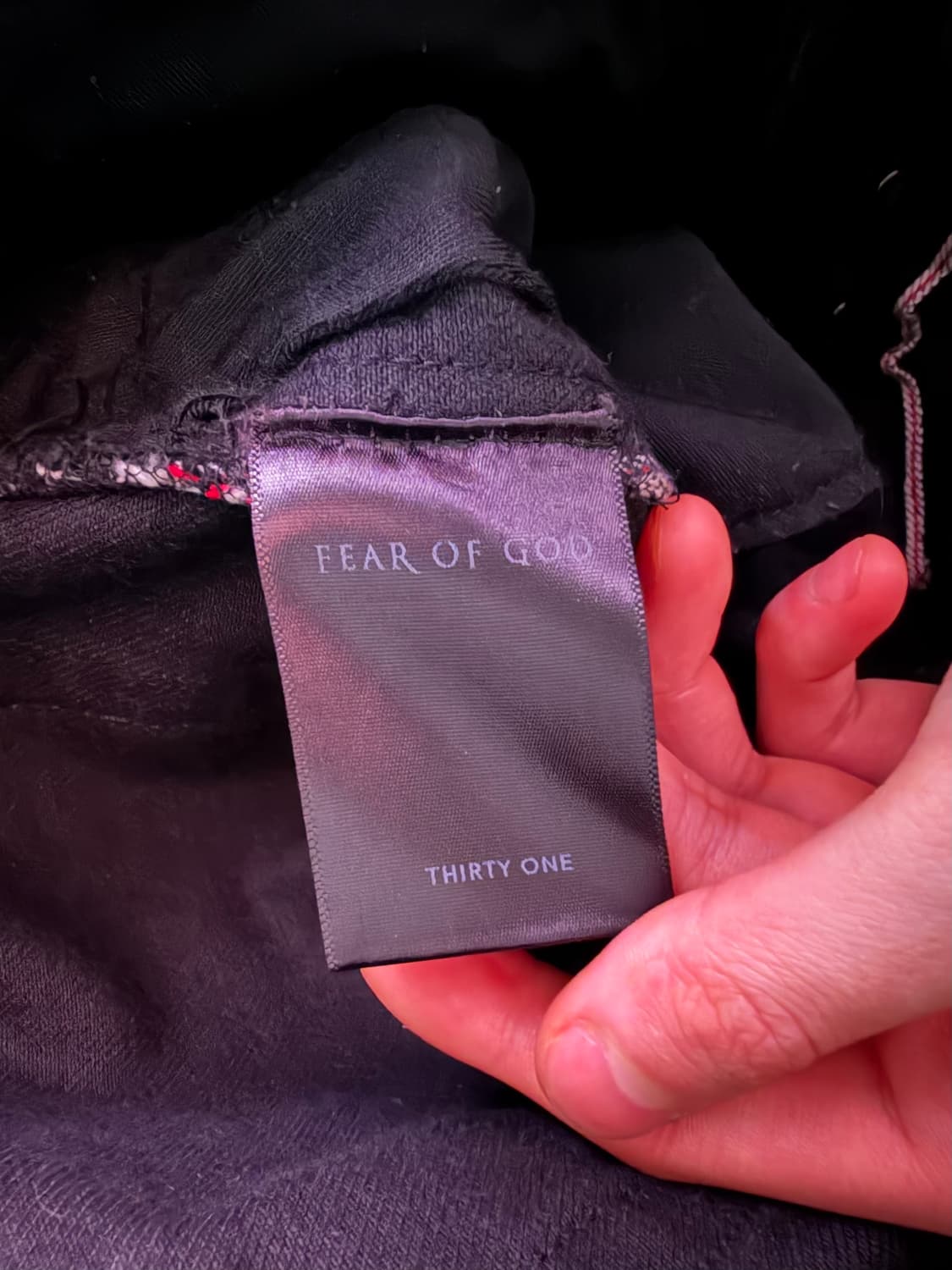 피어오브갓 4시즌 블랙무파진 상품이미지4