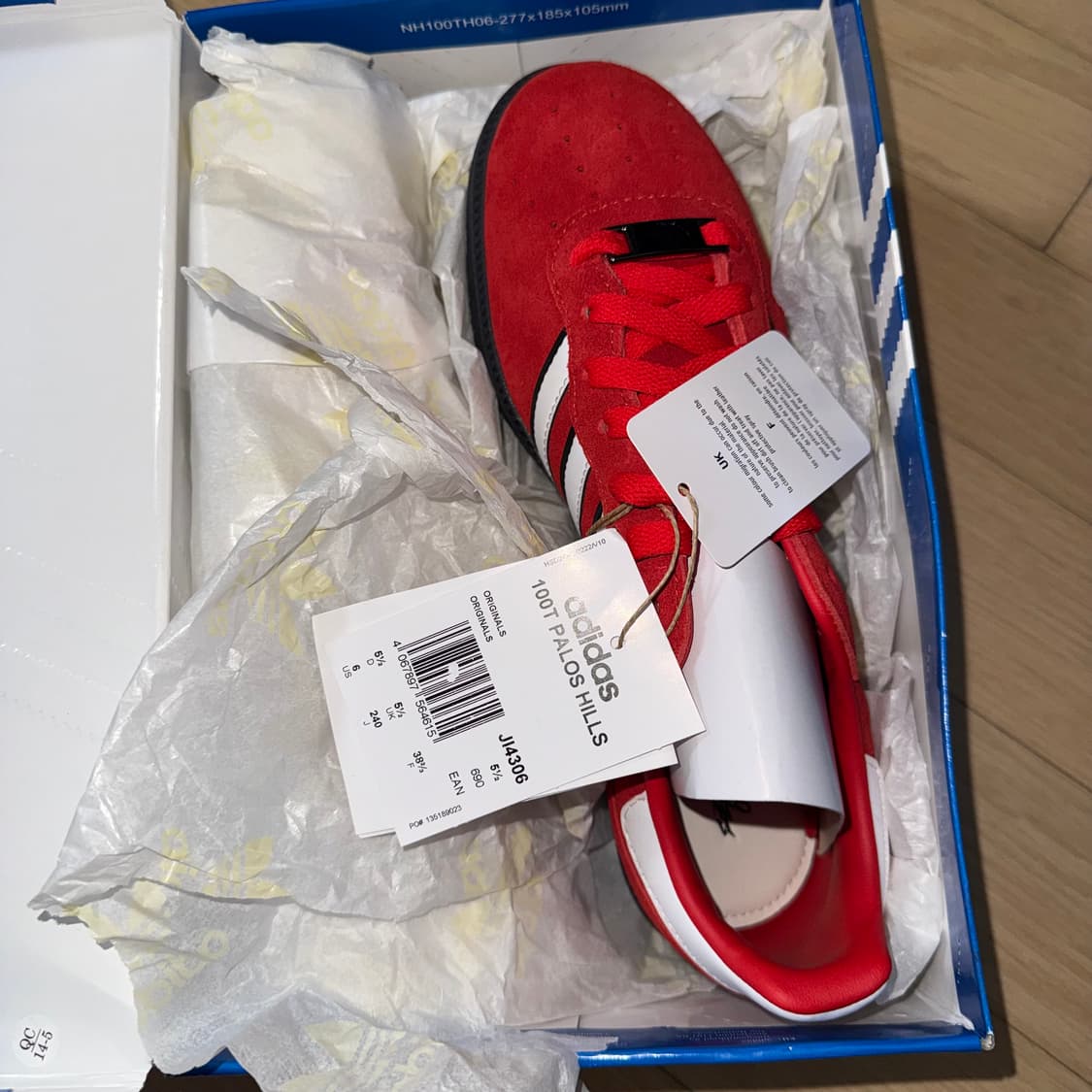 아디다스 palos hills shoes red us 6 240 상품이미지3