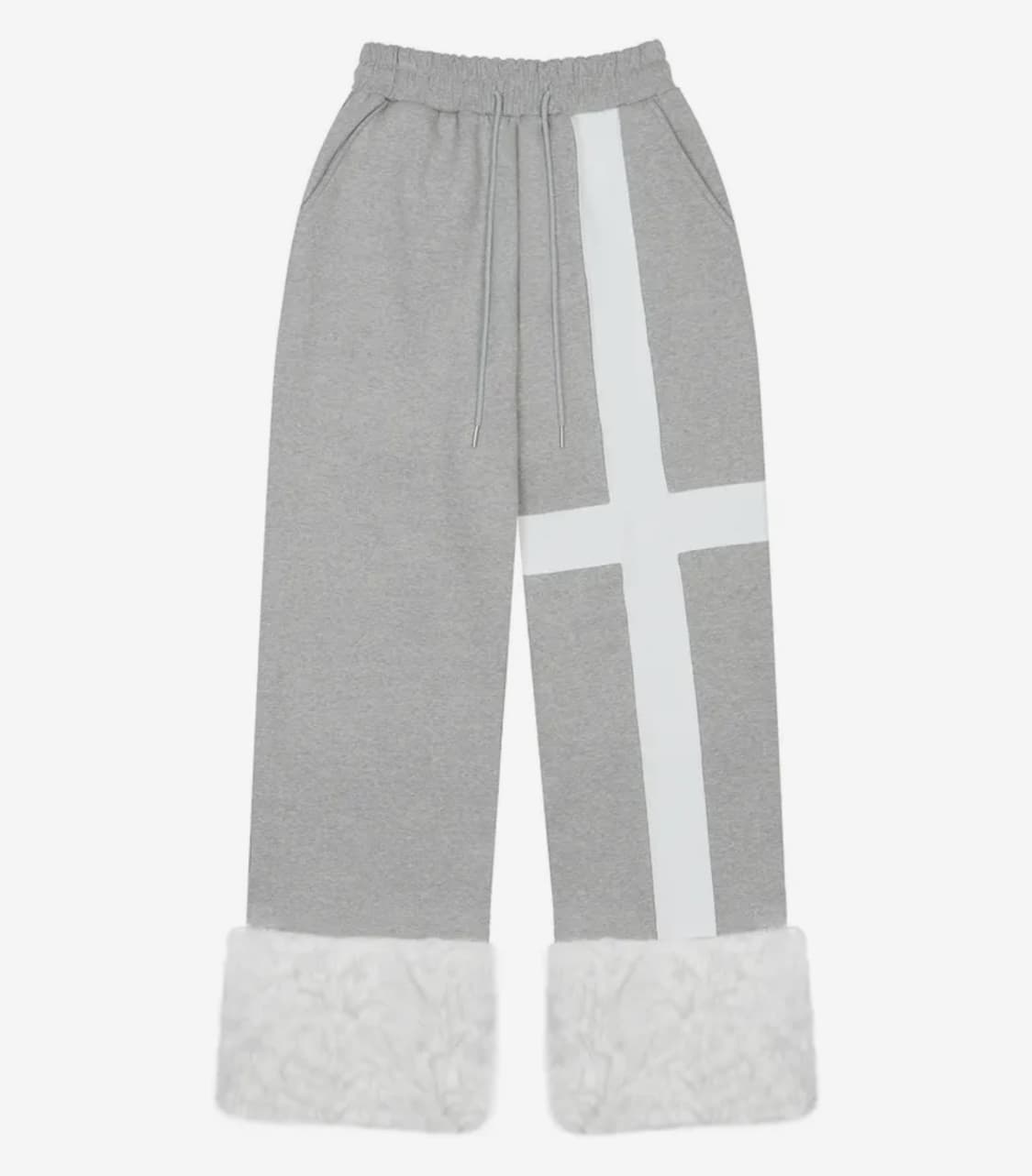 러브이즈트루 FUR TRIM TRAINING PANTS 퍼트리밍 팬츠 상품이미지1