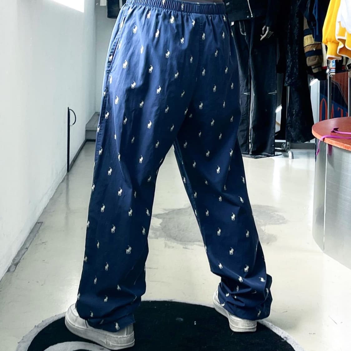 폴로 랄프로렌 멀티포니 네이비 파자마 팬츠 상품이미지2