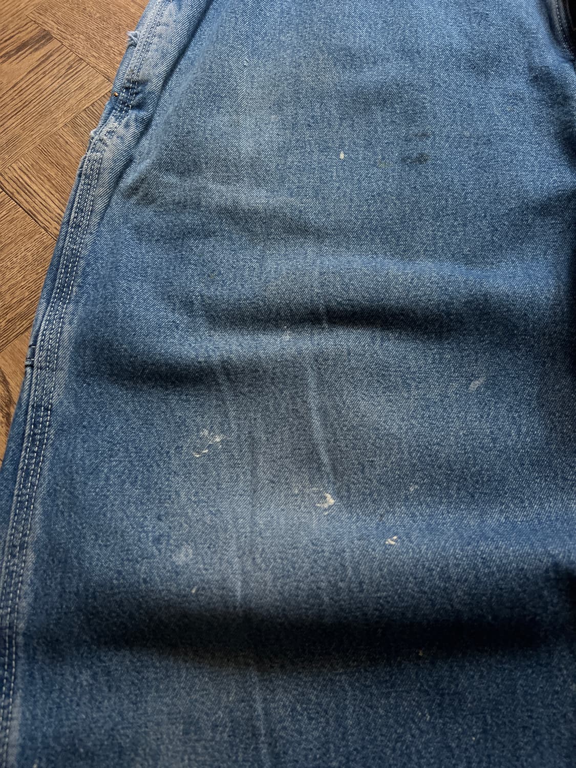 [38]칼하트 USA 빈티지 페인팅 키펜터 워크 데님 팬츠 상품이미지5