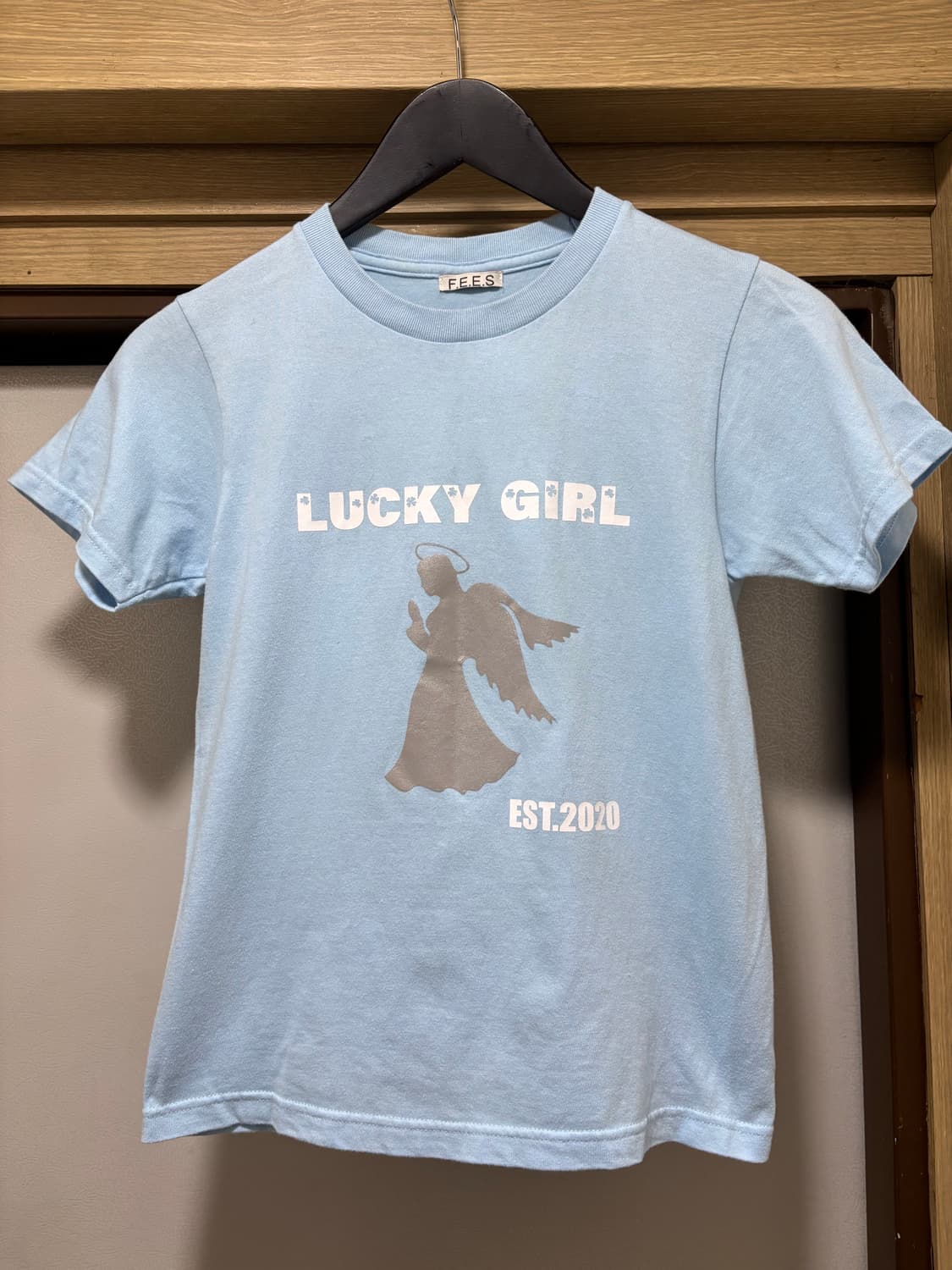 샵페어리 럭키걸 티셔츠 블루 상품이미지2