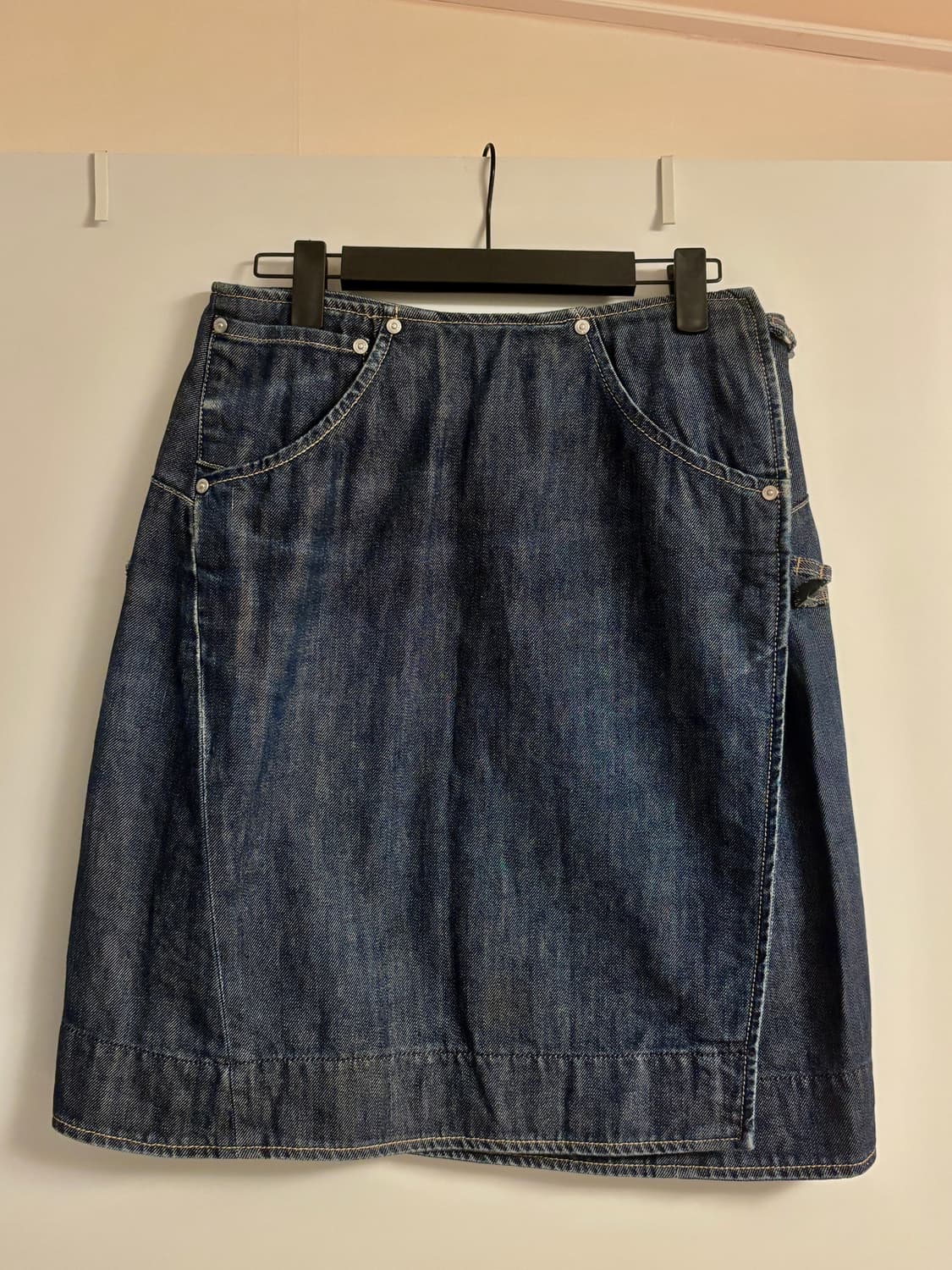 levis 리바이스 랩 미디 스커트 청치마 상품이미지2