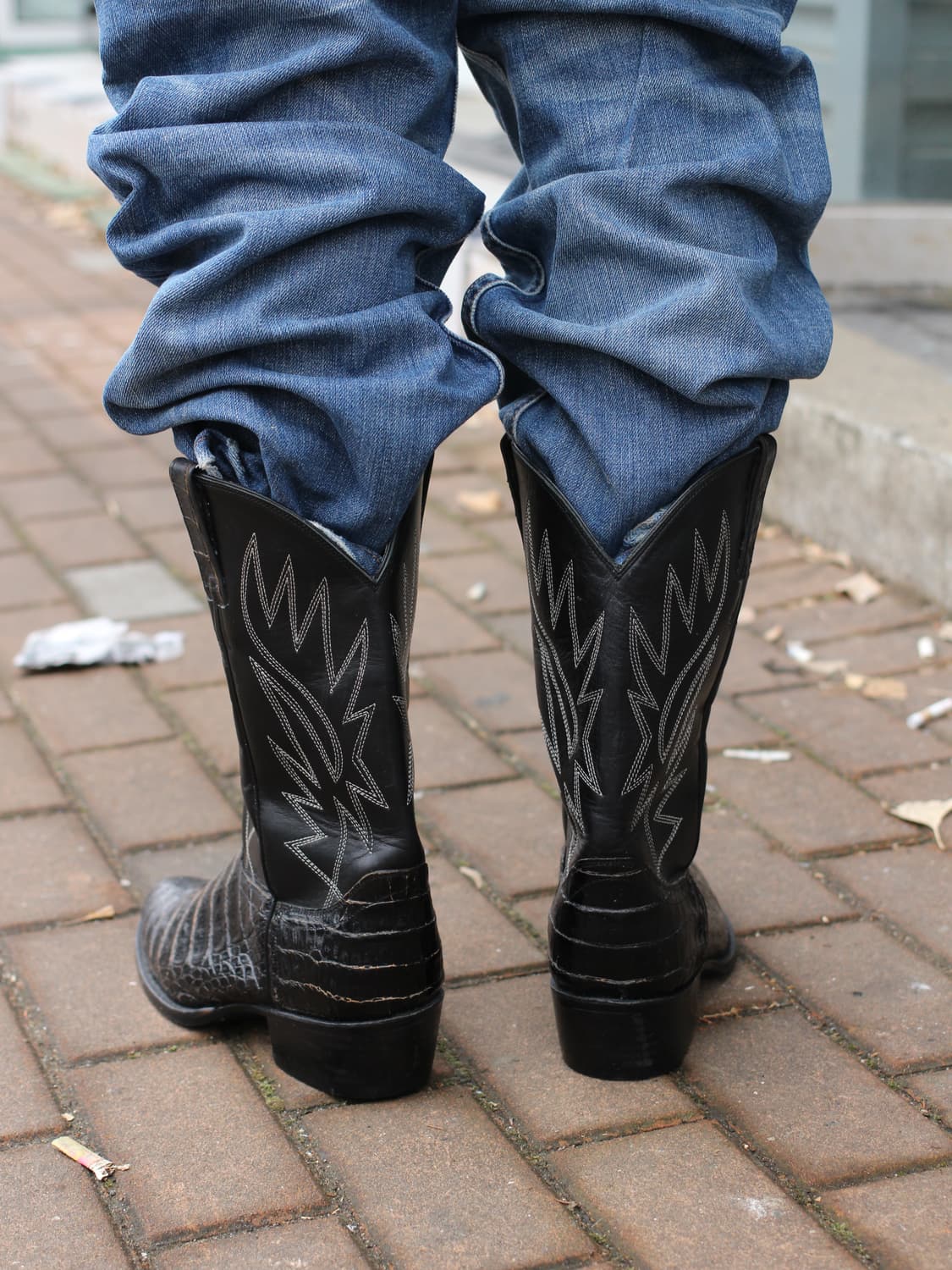 악어가죽 웨스턴 부츠 상품이미지8