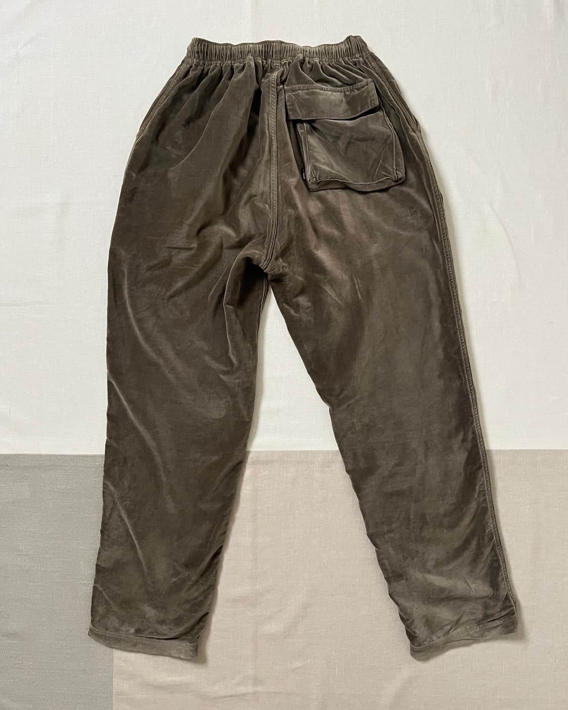 카브엠트 벨루어 트랙팬츠 cav empt 벨벳 이지팬츠 상품이미지2