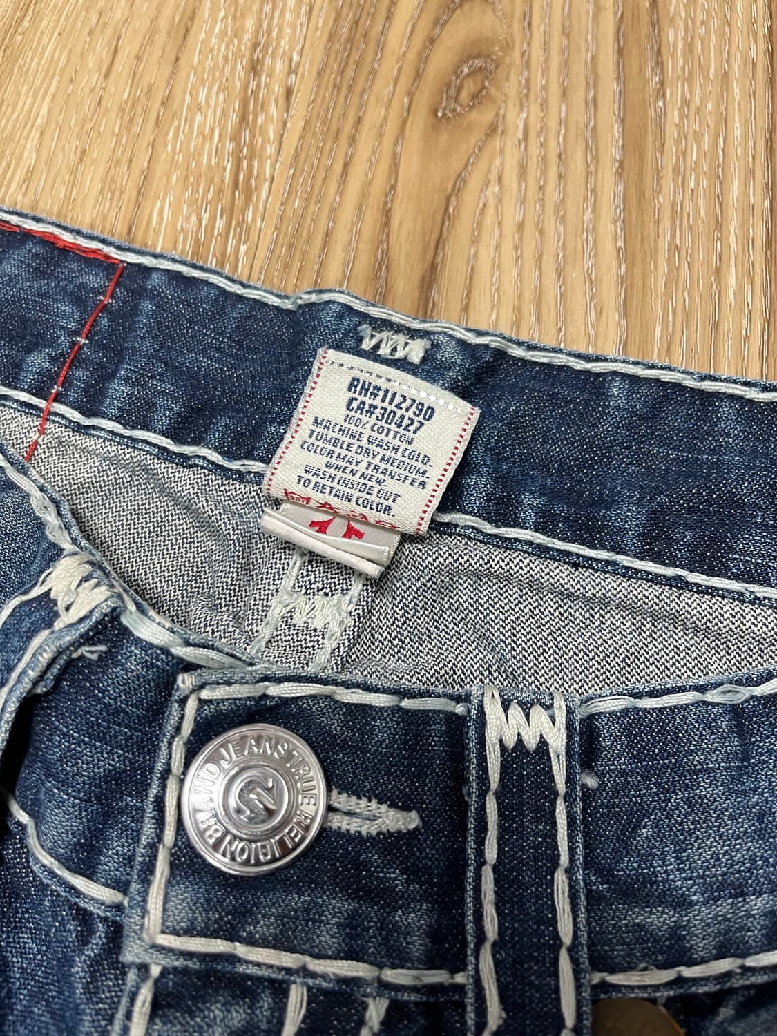 트루릴리젼 조이슈퍼T 청바지 32 상품이미지7