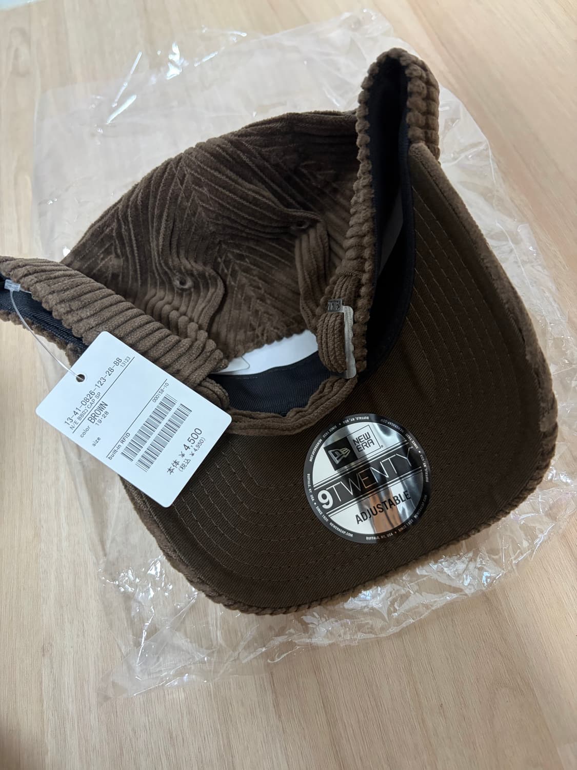 빔즈보이 코듀로이 모자 새상품 상품이미지2