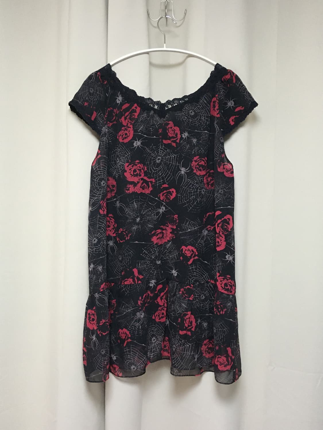 히스테릭글래머 rose spider tunic 원피스 상품이미지4