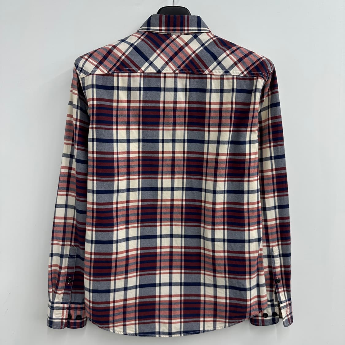 95 헤지스 남자 체크 코튼 셔츠 상품이미지2