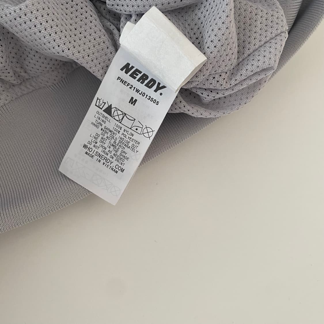 M ) 널디바람막이 운동복 라이트그레이 a0421 상품이미지7