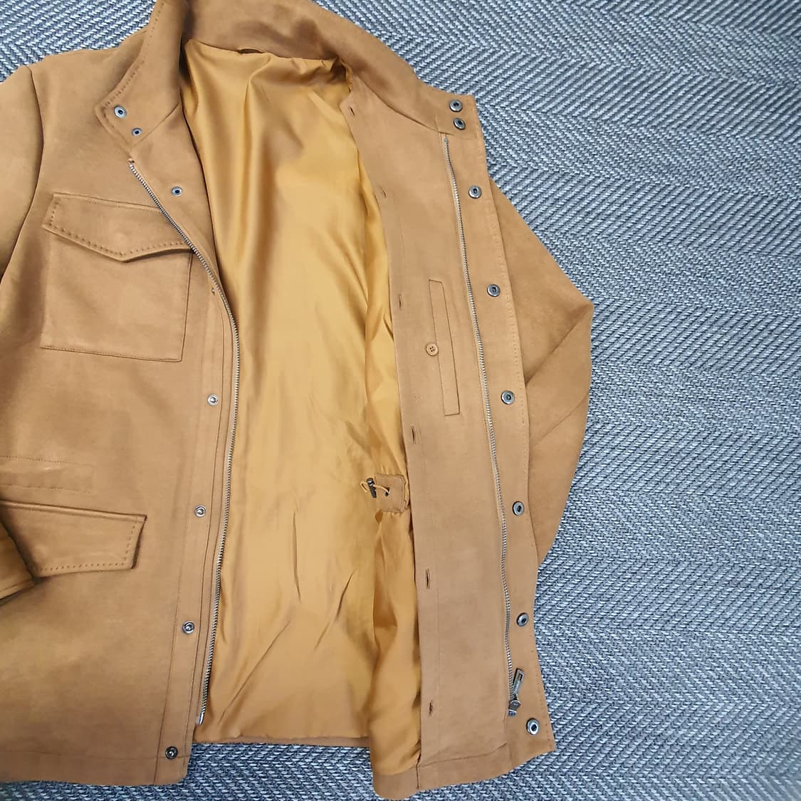 다니엘크레뮤 스웨이드 집업자켓 남자105 상품이미지6