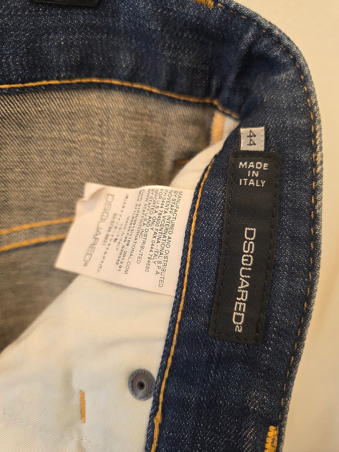 DSQUARED2 디스퀘어드 데님 미니포켓 청바지 44 상품이미지9