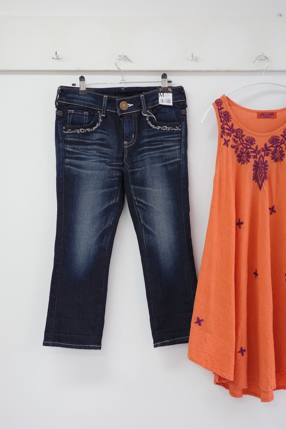 Something denim capri pants 상품이미지1