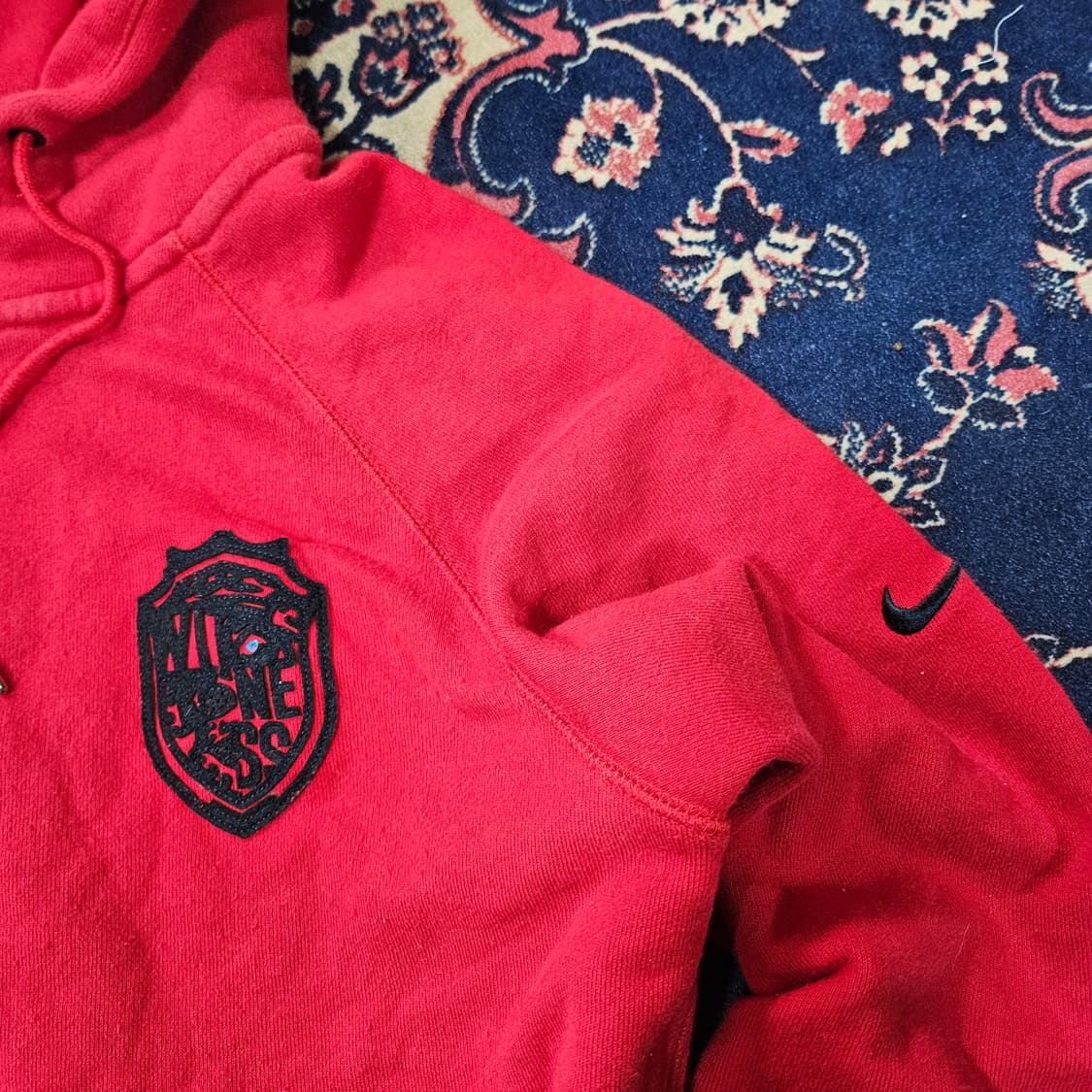 나이키(Nike) 코튼 후드 하프집업 L size 상품이미지3