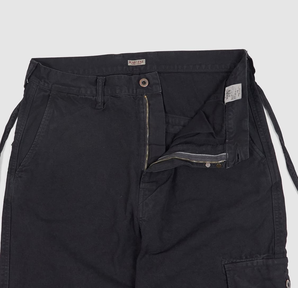 Kapital 캐피탈 Canvas Ringoman 링고맨 카고 팬츠 상품이미지4