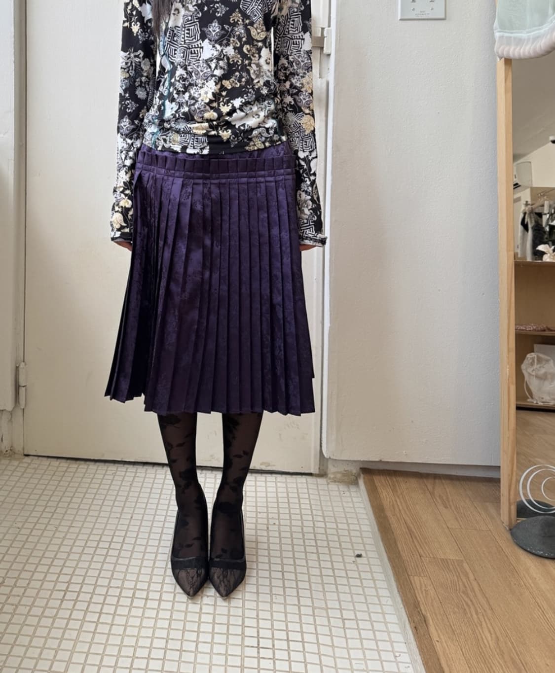 콜로신스 오리엔탈 스커트 미디 상품이미지1