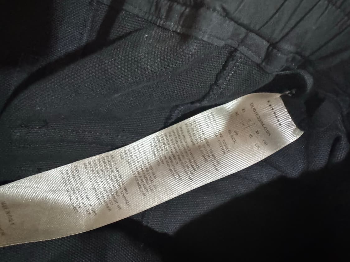 릭오웬스 와이드 크리치 카고 XL 상품이미지2