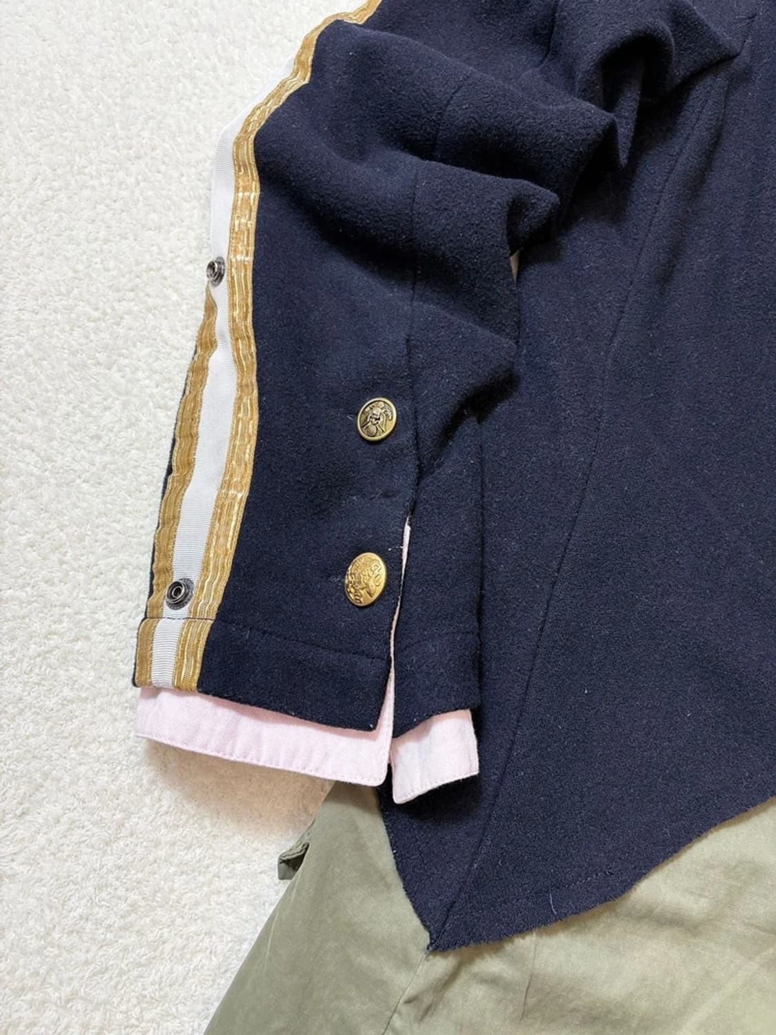 그렉로렌 피그먼트 50/50 배색 사파리 야상 pn6162 상품이미지8